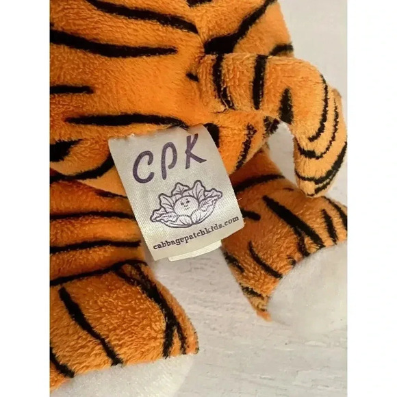 2011 Cabbage Patch Kids Tiger Plush Cuties Toy Doll 9” - Picture 5 of 6